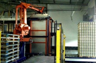 1. Robotised can depalletisation