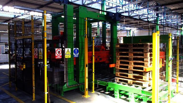 Paletizátor AP 111 pro potravinářství