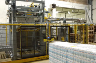 Milch Entpalettierer