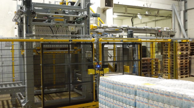 Milch Entpalettierer