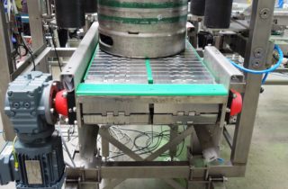 2. Robotic palletization and depalletization of KEG barrels