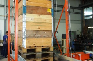 4. Dopravní systém palet do mrazírny pro potravinářský průmysl