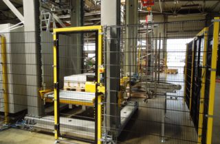 4. AP 112 sestupný paletizátor kartonů pro potravinářství