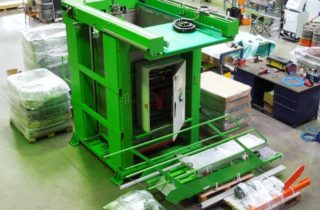 Glass depalletizer AD 512 mini