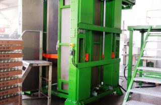 2. Glass Entpalettierer AD 512 Mini