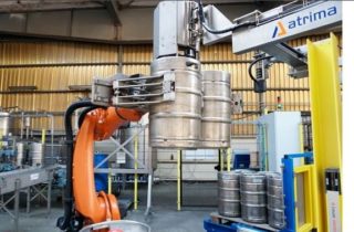 ATRIMA in der Presse – Palettierung in der Brauerei