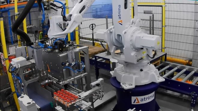 ROBOT MIXING für PET-Flaschen