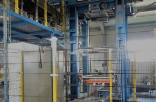 1. Kartons Palettierung für die Lebensmittelindustrie