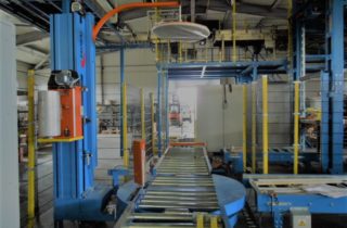 2. Kartons Palettierung für die Lebensmittelindustrie