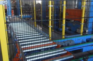 3. Kartons Palettierung für die Lebensmittelindustrie