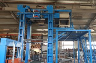 6. Kartons Palettierung für die Lebensmittelindustrie