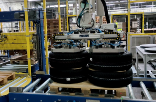 2. Robotická paletizace kol