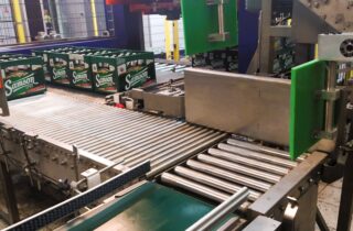 5. Paletizace přepravek a kartonů