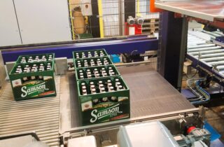 6. Paletizace přepravek a kartonů