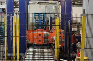 1. Paletizace přepravek a kartonů