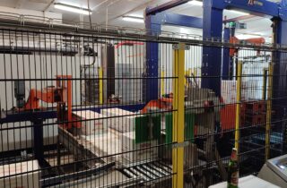 2. Paletizace přepravek a kartonů